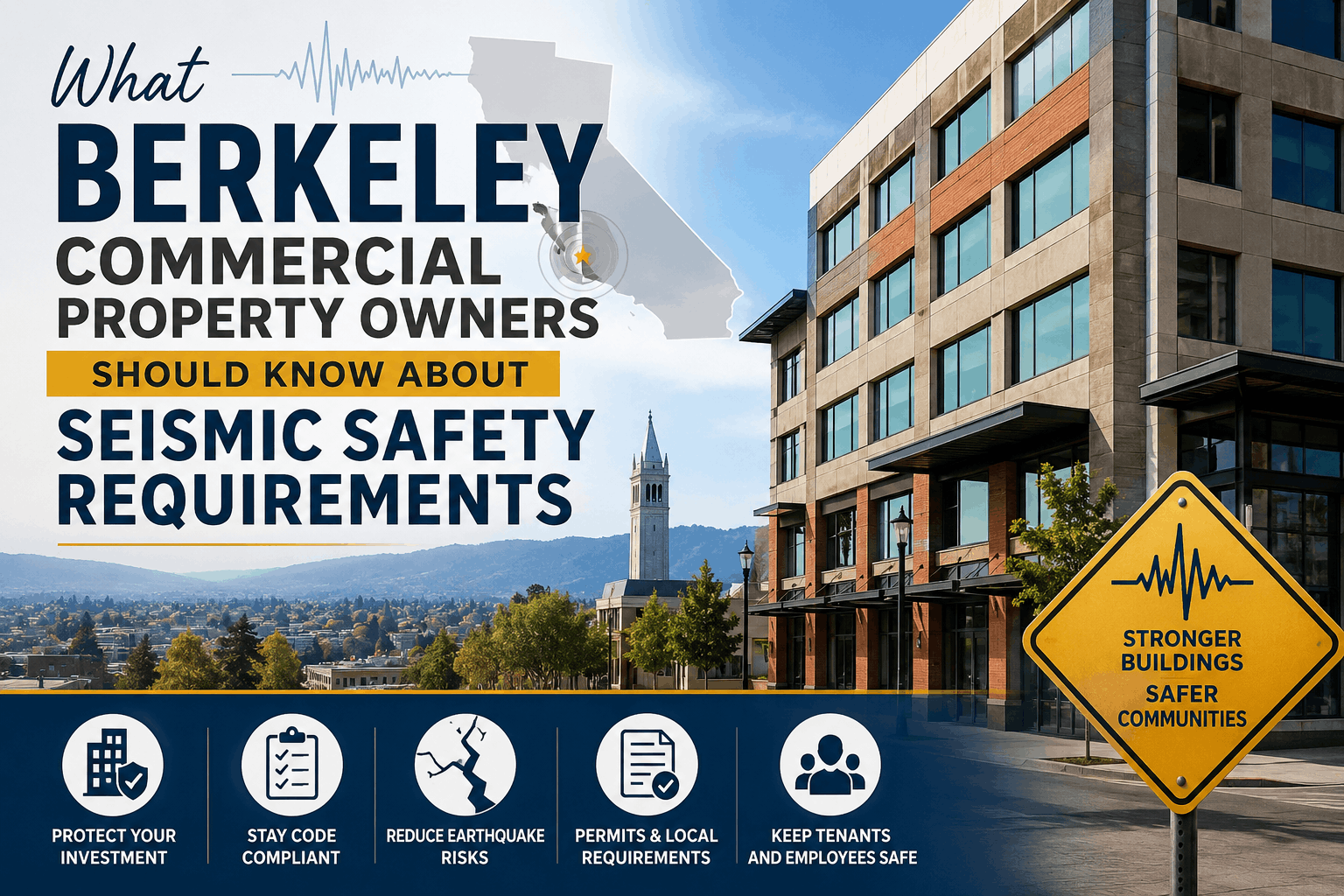 Berkeley Commercial Property Owners Should Know About Seismic Safety Requirements